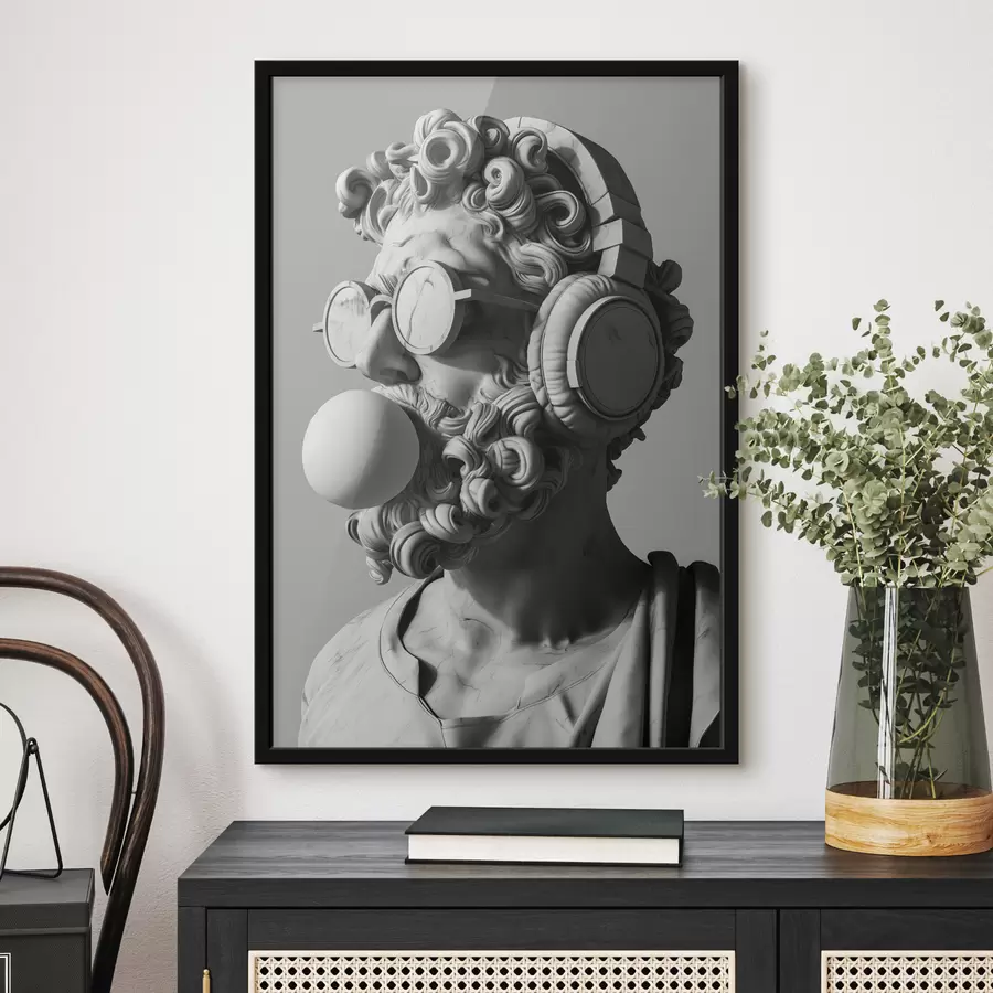 Fototapetes Mūsdienu Zeva skulptūra f26130