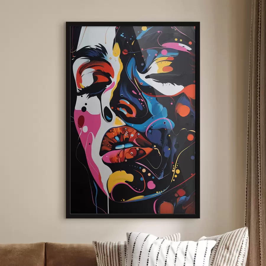 Fototapetes Meitenes seja krāsās f39306