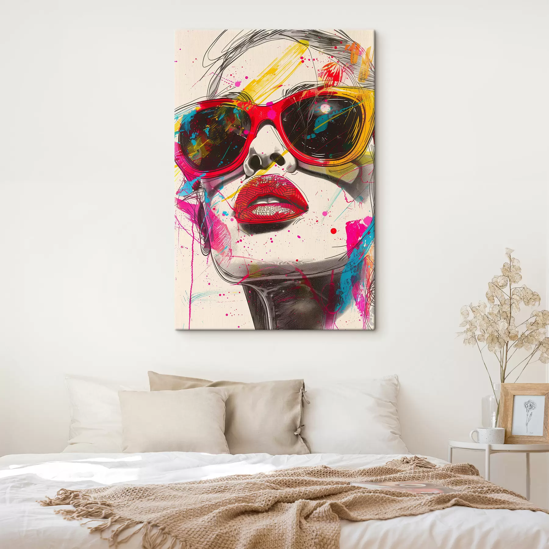 Fototapetes Meitene brillēs s39204