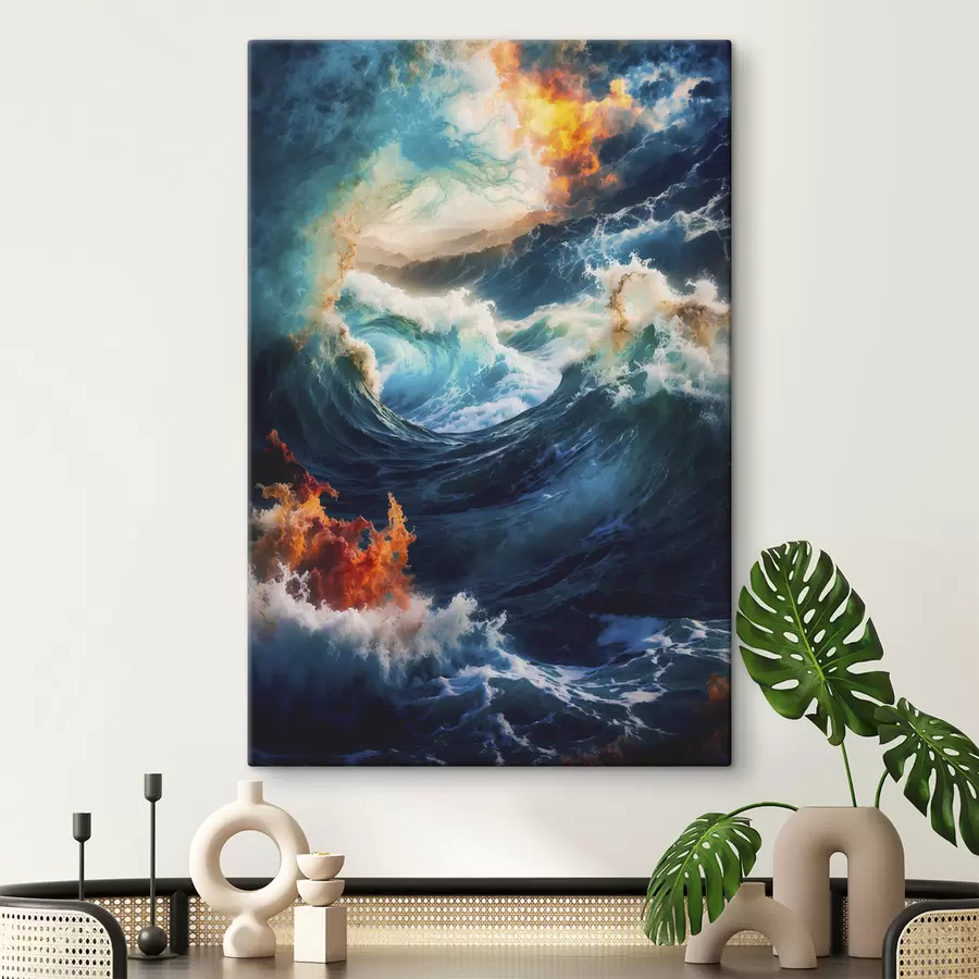 Glezna Vētraina jūra s39376