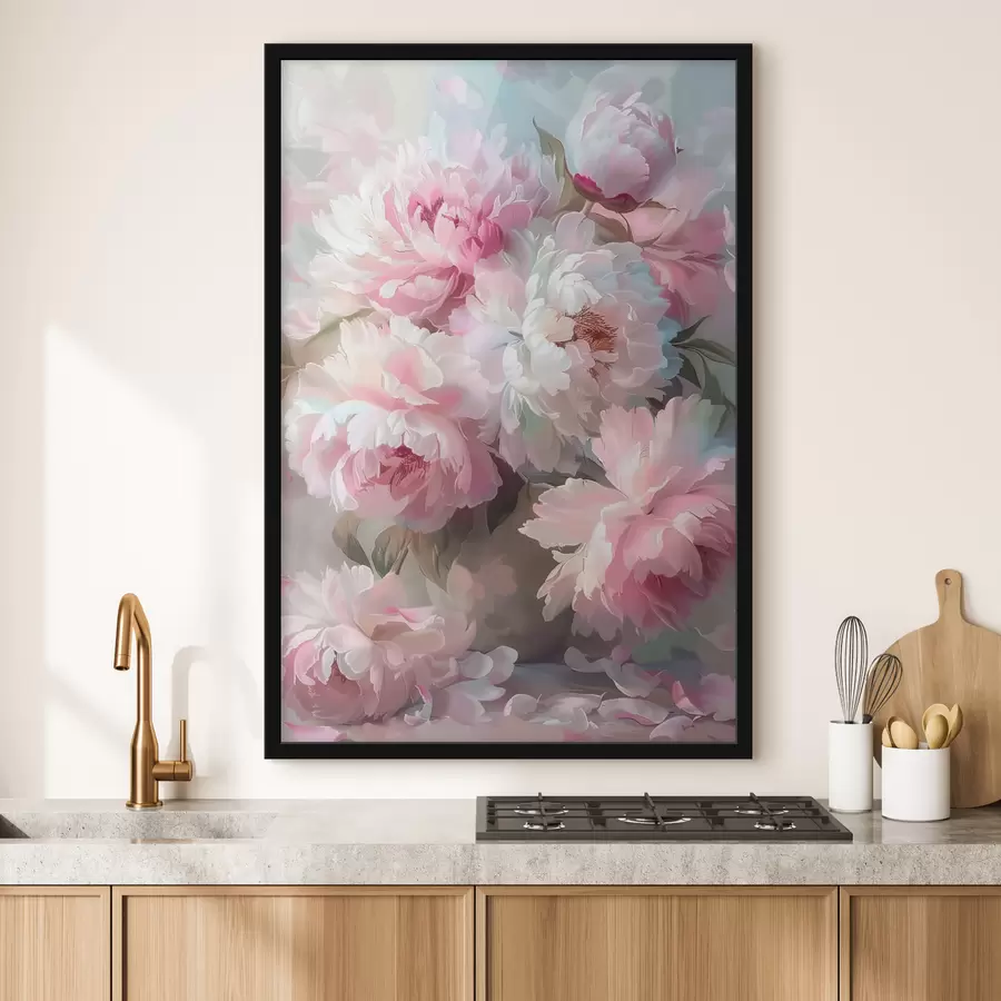 Fototapetes Peoniju pušķis f39553