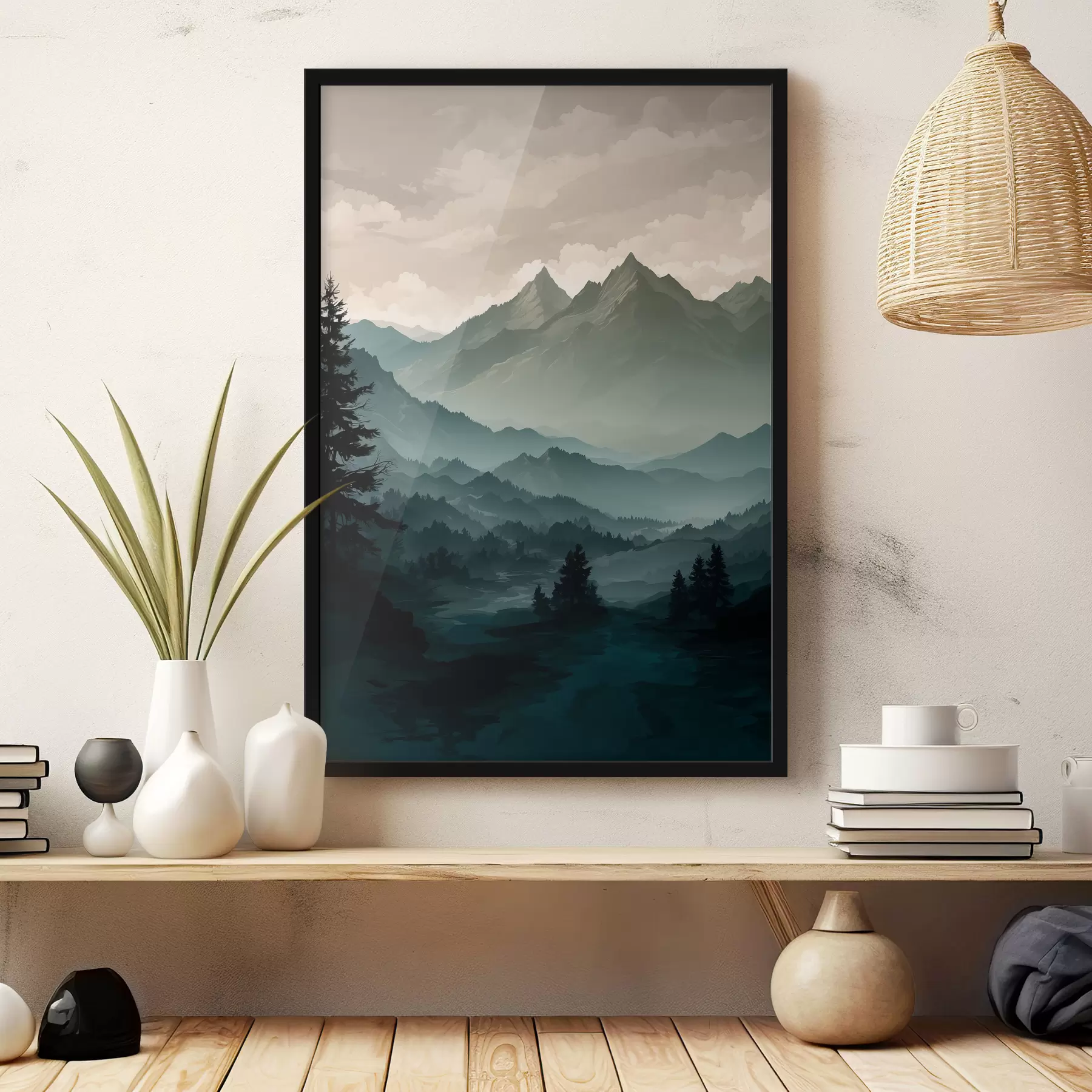 Fototapetes Kalnu ainava f39587