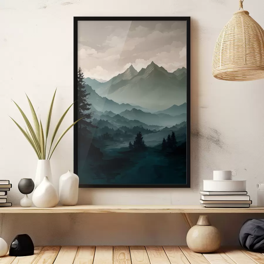 Fototapetes Kalnu ainava f39587