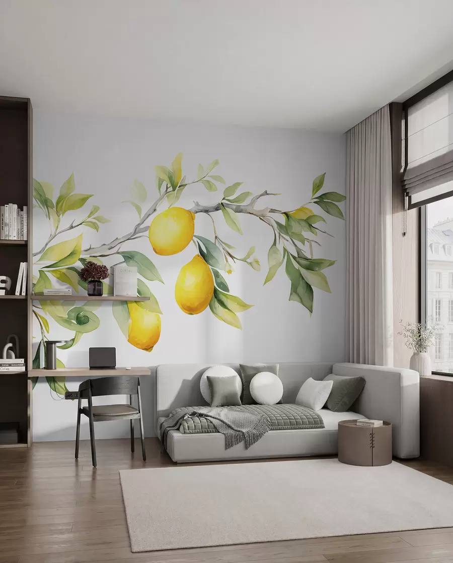 Fototapetes Citroni uz zara w08096