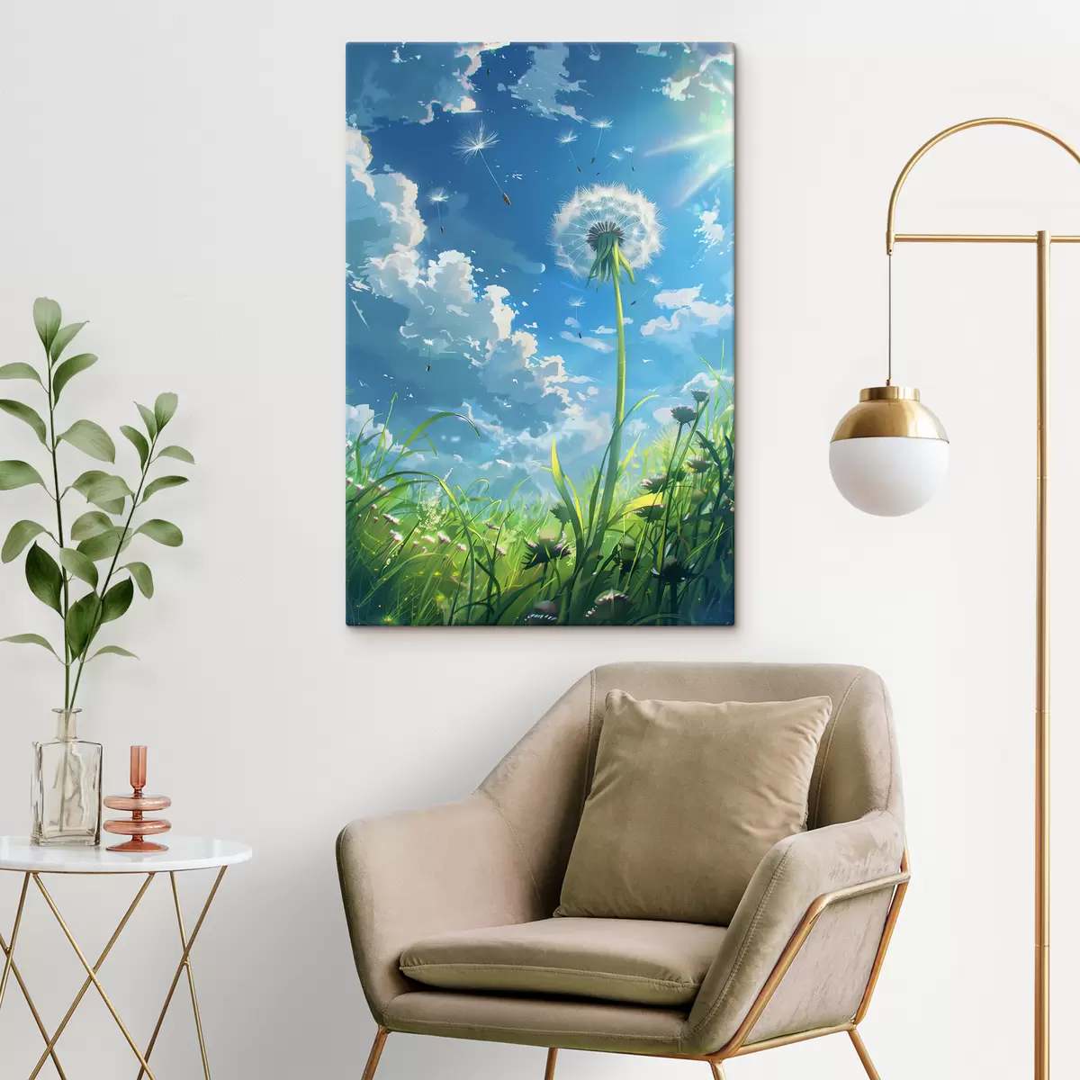 Glezna Pienene laukā s39794