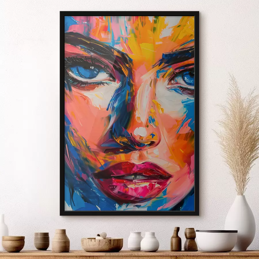 Fototapetes Meitenes seja krāsās f39883