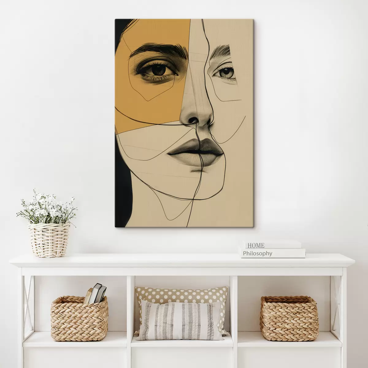 Glezna Līnijas, zīmulis, abstrakcija, antīks, meitene s39963