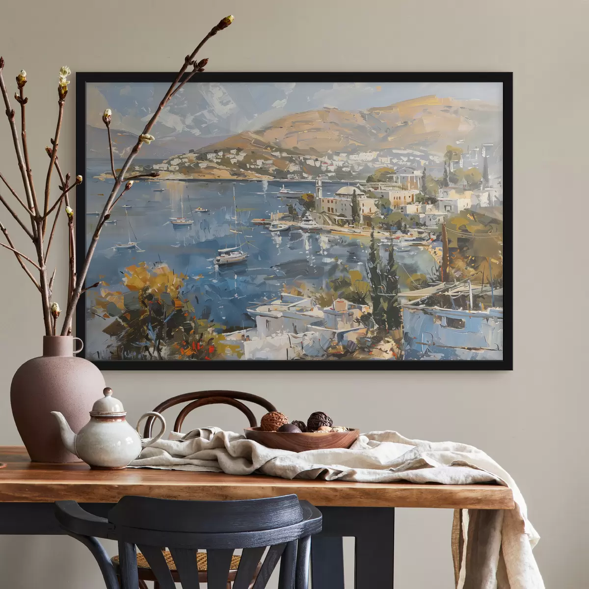 Plakāts Bodruma, Turcijas piekrastes pilsēta f39907