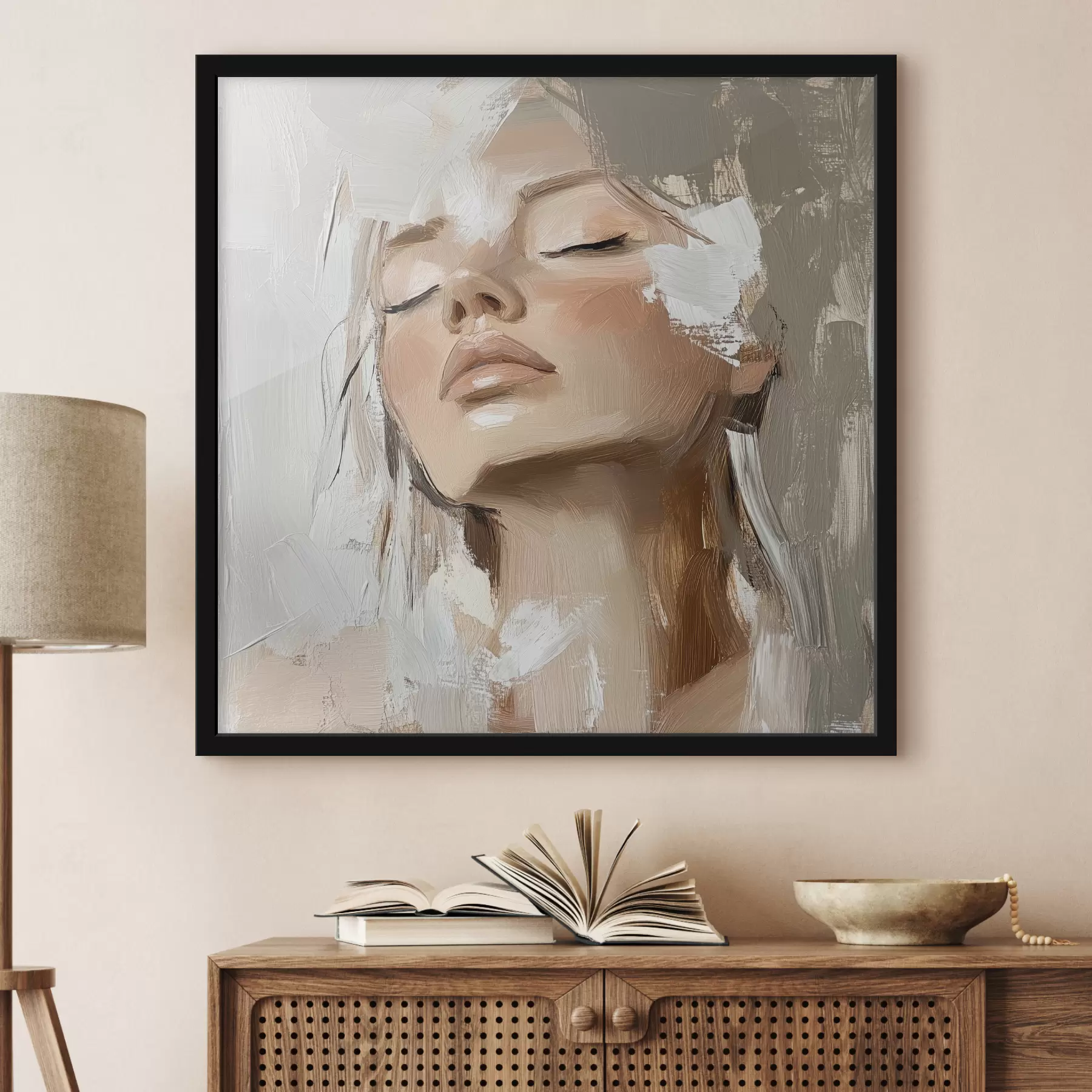 Fototapetes Meitene, eļļa f39910