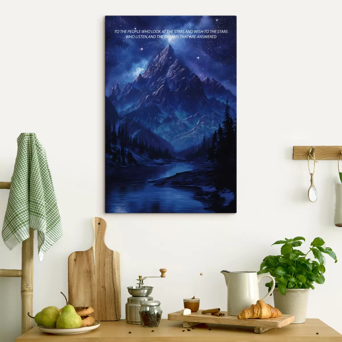 Glezna Sapņi, zvaigznes, velaris, violets s40009