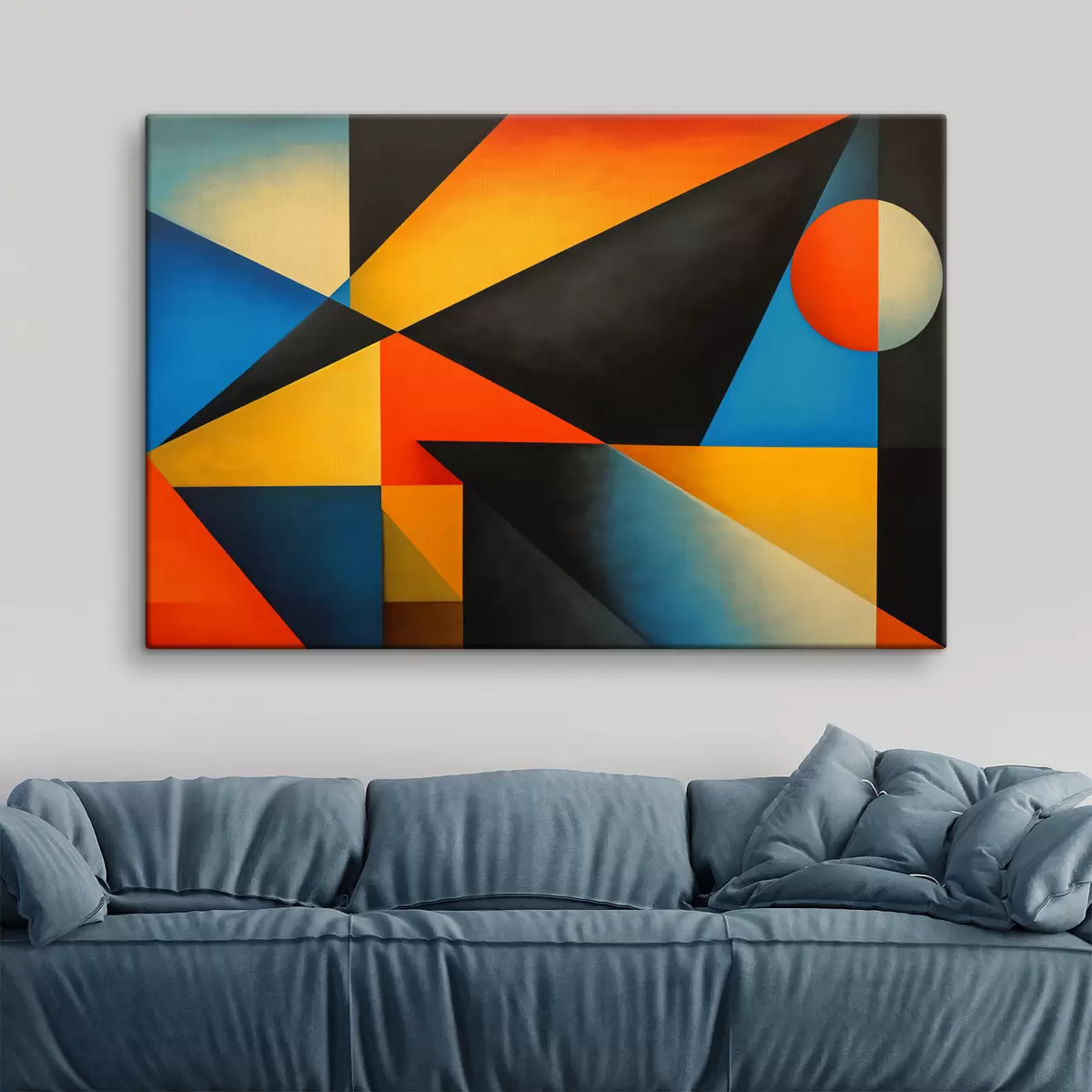 Glezna Ģeometriskā abstrakcija s40039