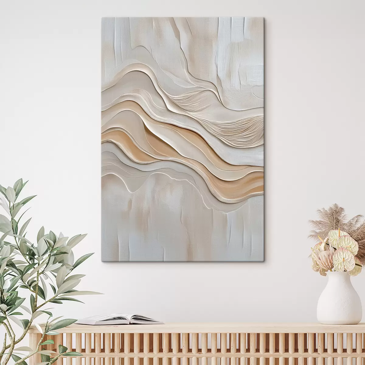 Glezna Abstrakcija ar faktūras imitāciju s39558