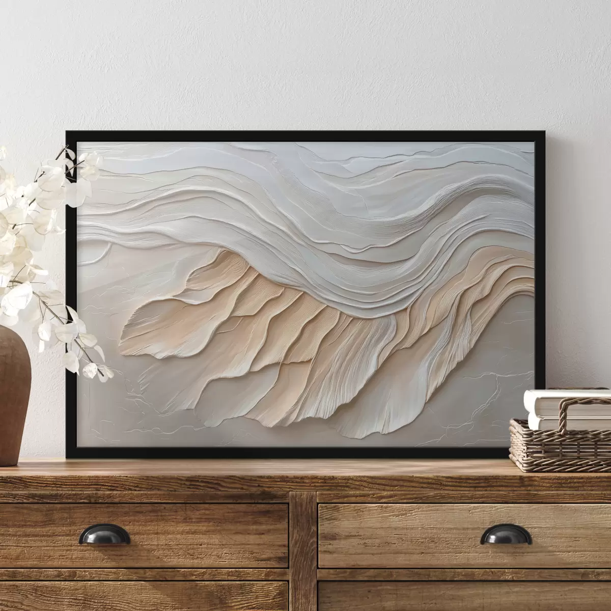 Plakāts Abstrakcija ar faktūras imitāciju f39894