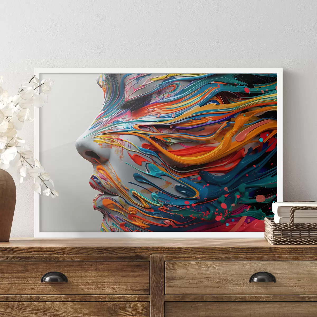 Plakāts Seja krāsota f40203