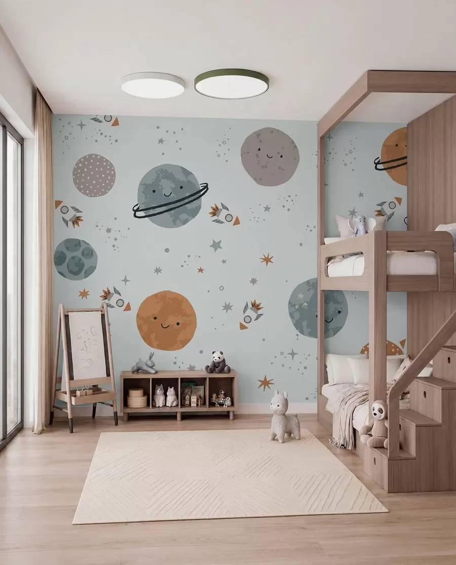 Fototapetes Smaidošas planētas w01417