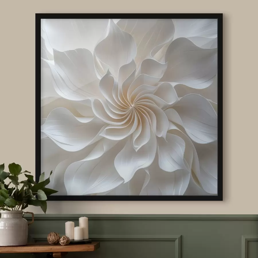 Glezna liels spilgts zieds f40261