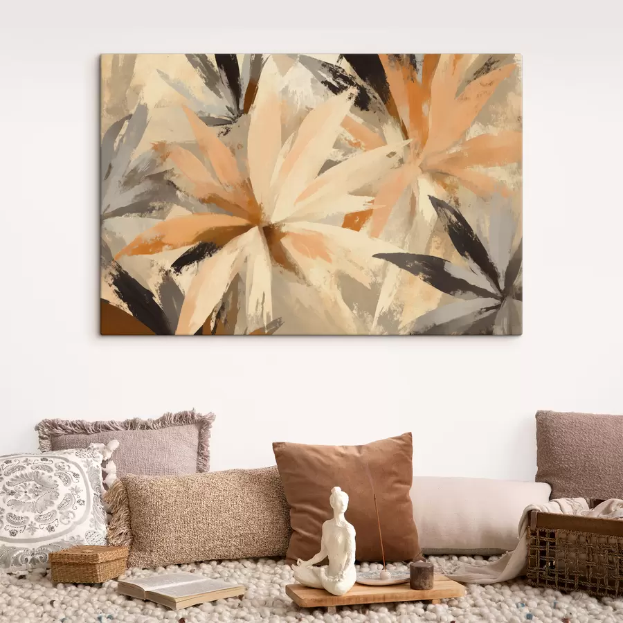 Glezna Abstrakti ziedi s40265