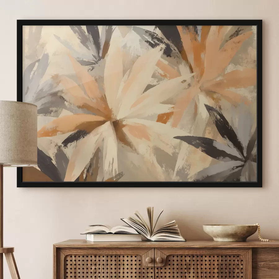 Fototapetes Abstrakti ziedi f40265