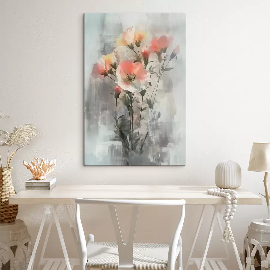 Glezna Abstrakti ziedi s40286