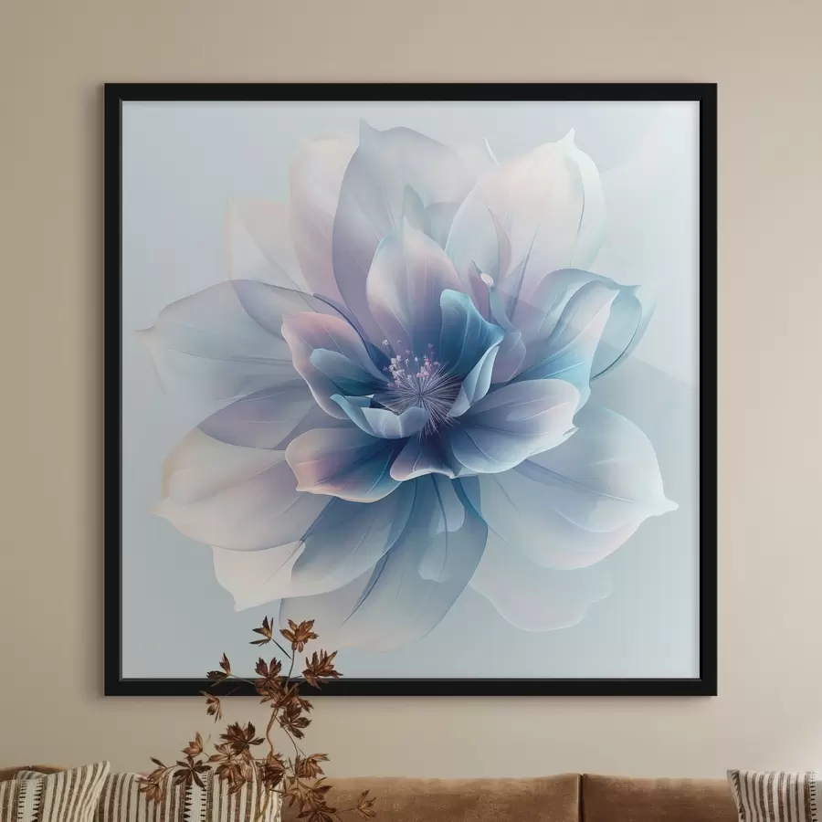 Fototapetes Delikāts abstrakts zieds f40362