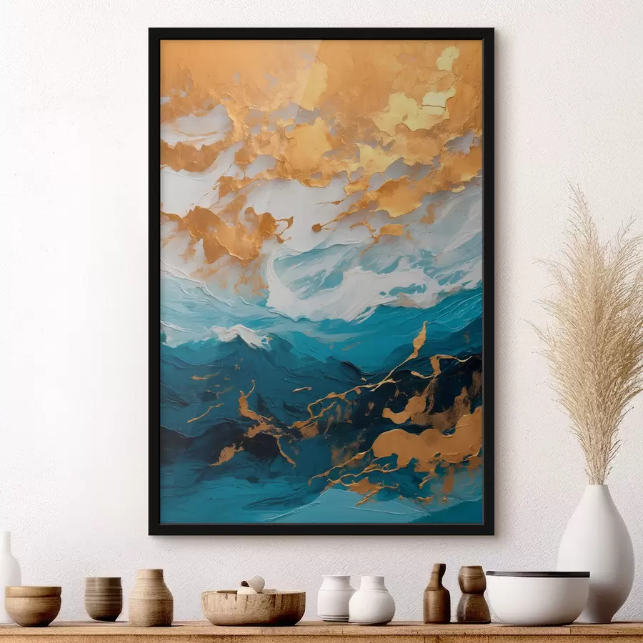 Fototapetes Abstraktā eļļas glezna f40342