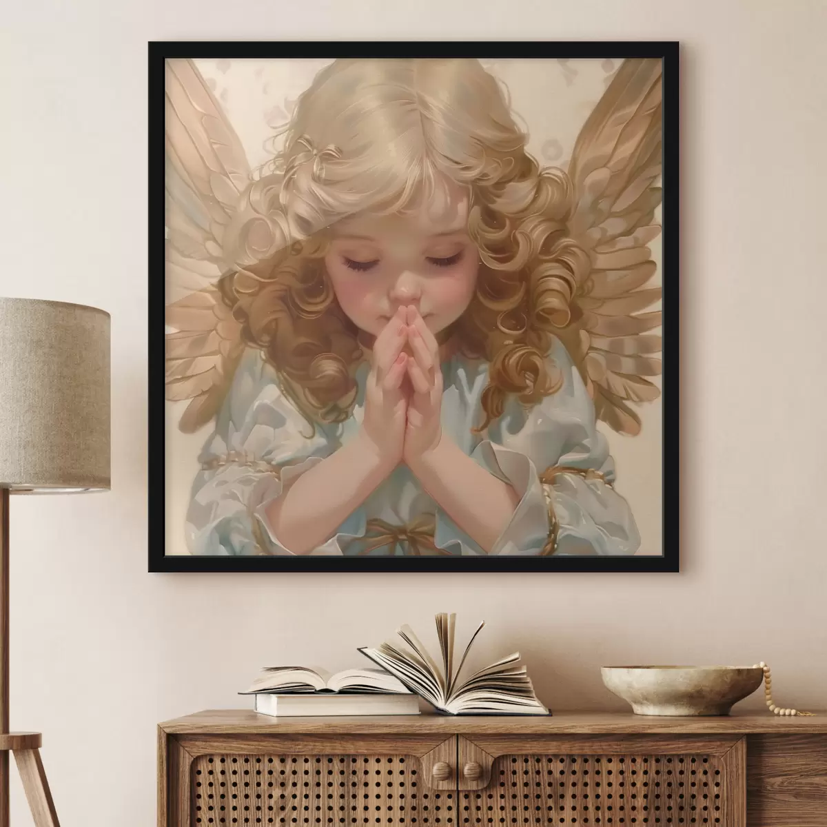 Plakāts Meitene ir eņģelis f40514