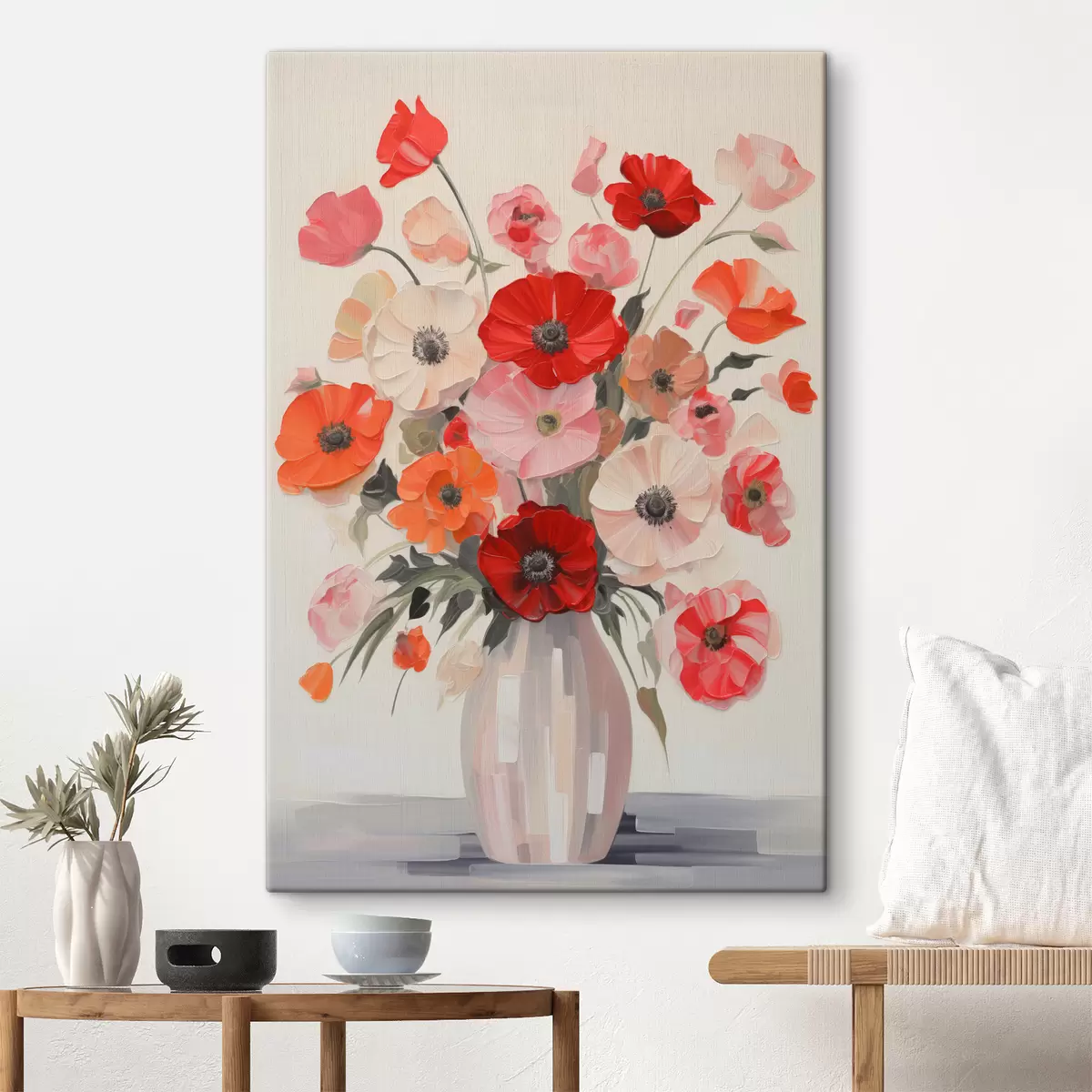 Glezna Ziedu pušķis vāzē s40433