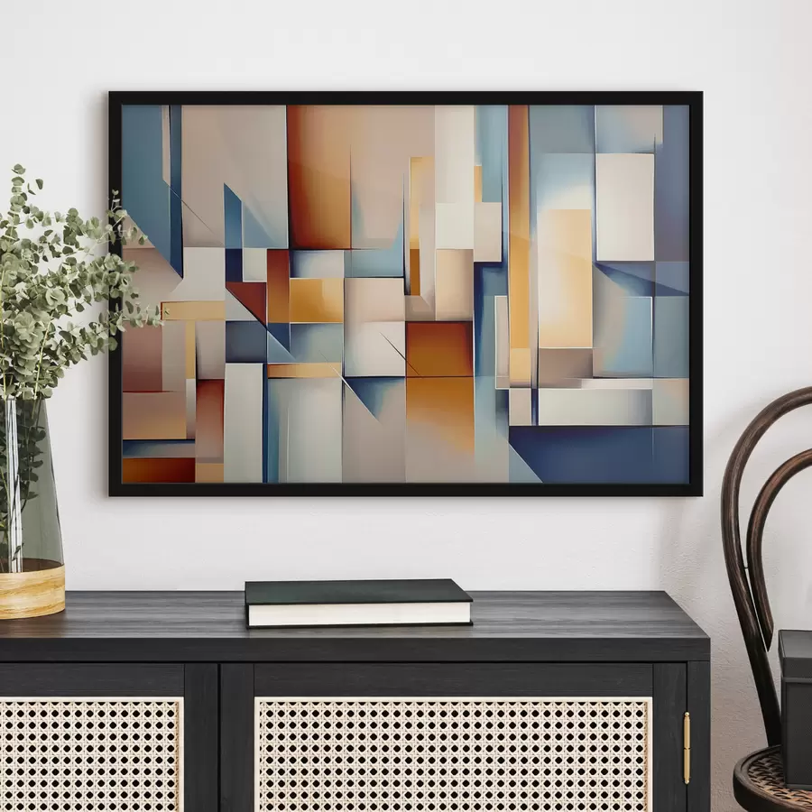 Fototapetes Ģeometriskā abstrakcija f40452