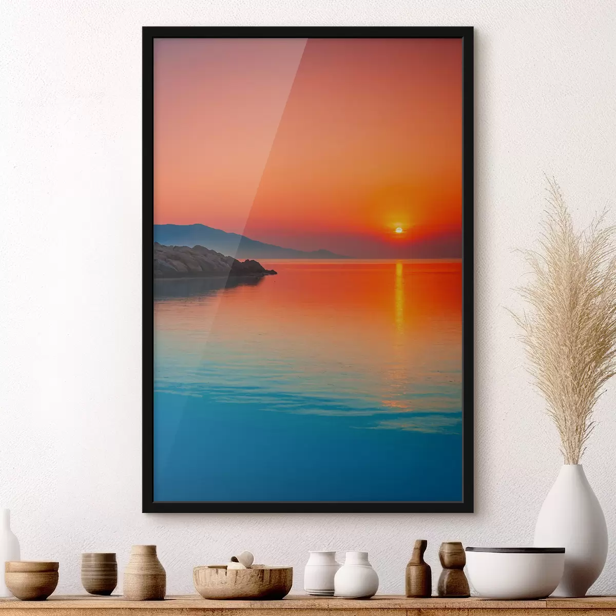 Plakāts Jūra saulrietā f40464