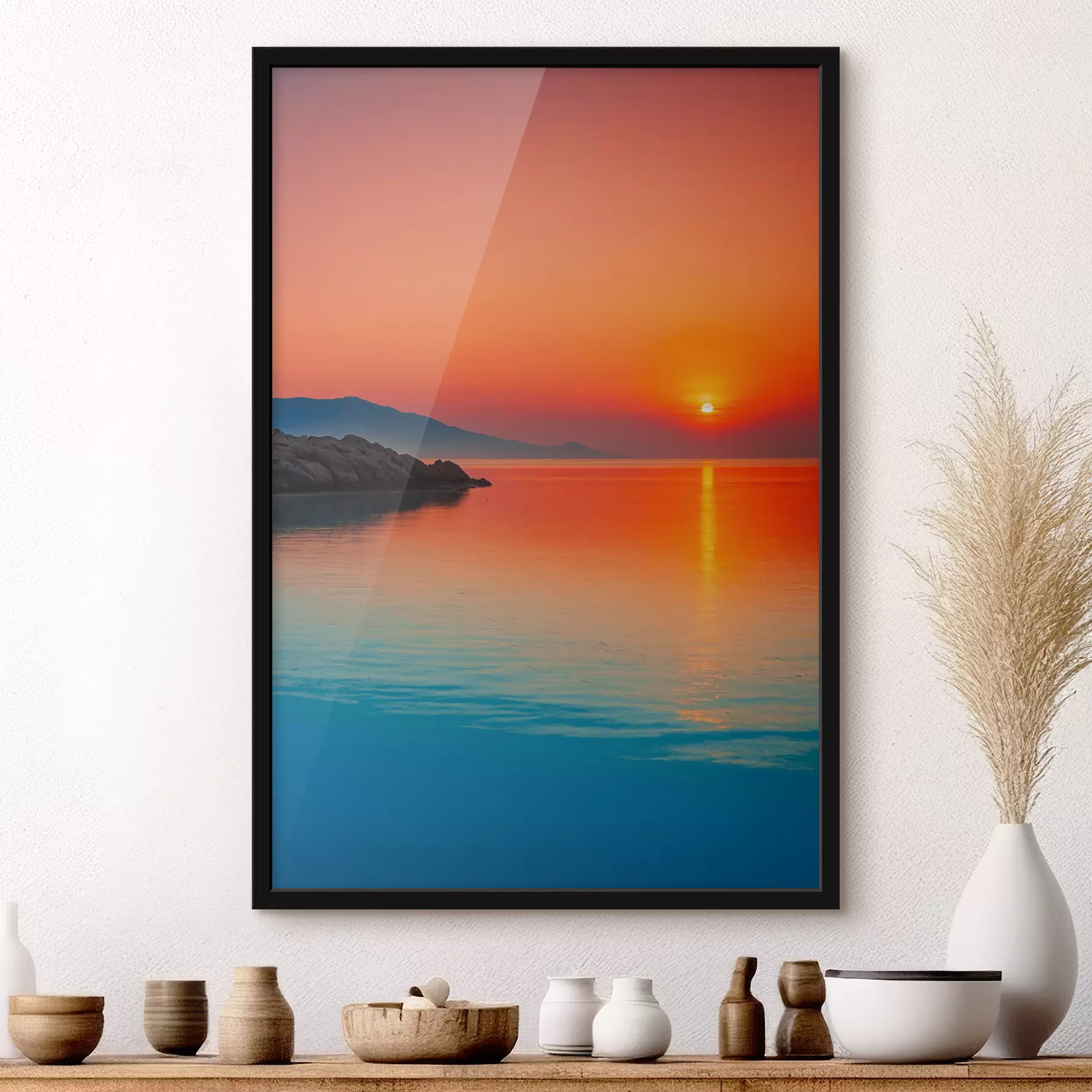 Fototapetes Jūra saulrietā f40464