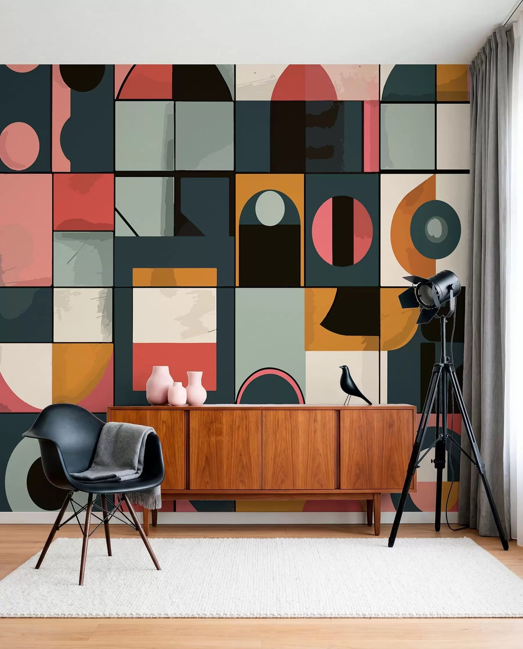 Fototapetes Bahaus stils w01075