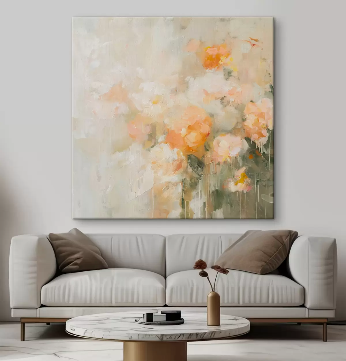 Glezna Abstrakti ziedi s40830