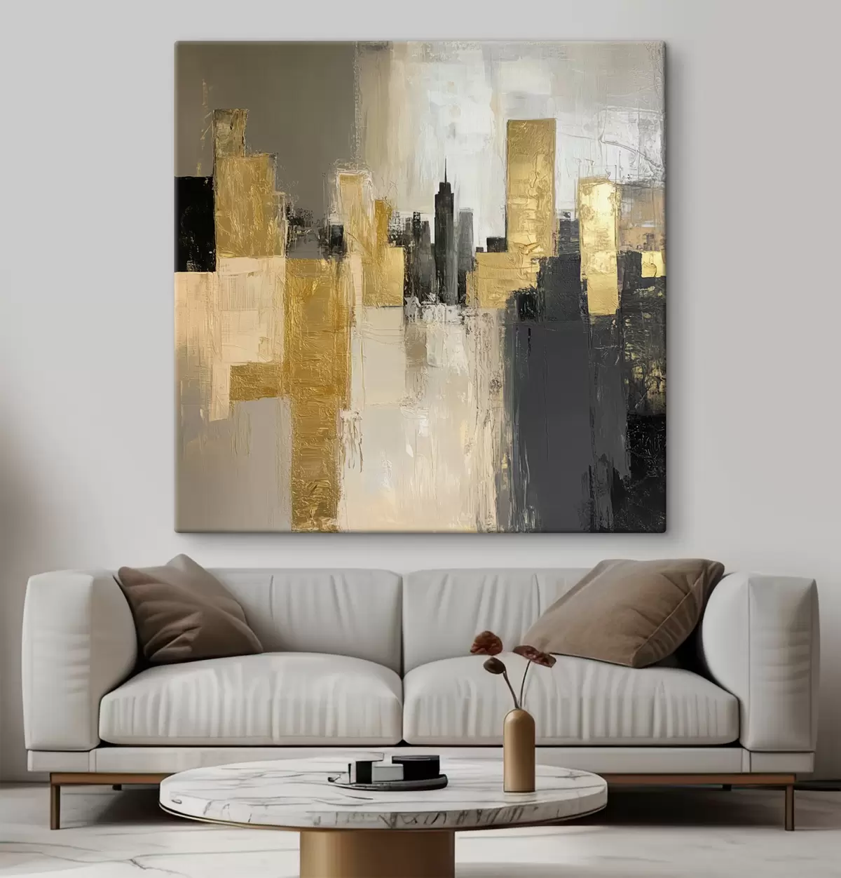 Glezna Abstraktā pilsētas bilde s40831