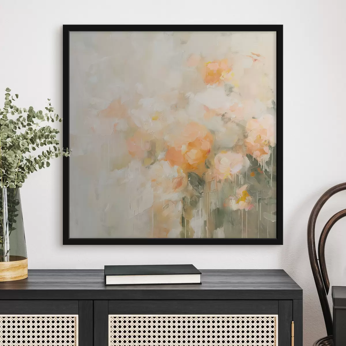 Plakāts Abstrakti ziedi f40830