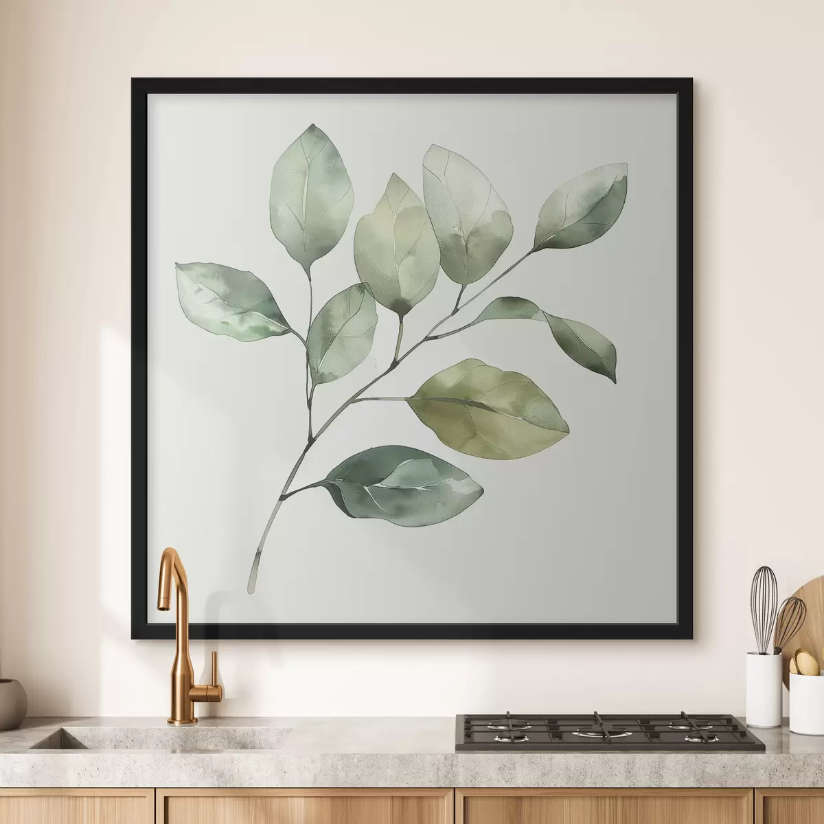 Plakāts Akvareļu stila zariņš f40766