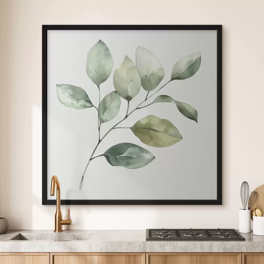 Fototapetes Akvareļu stila zariņš f40766