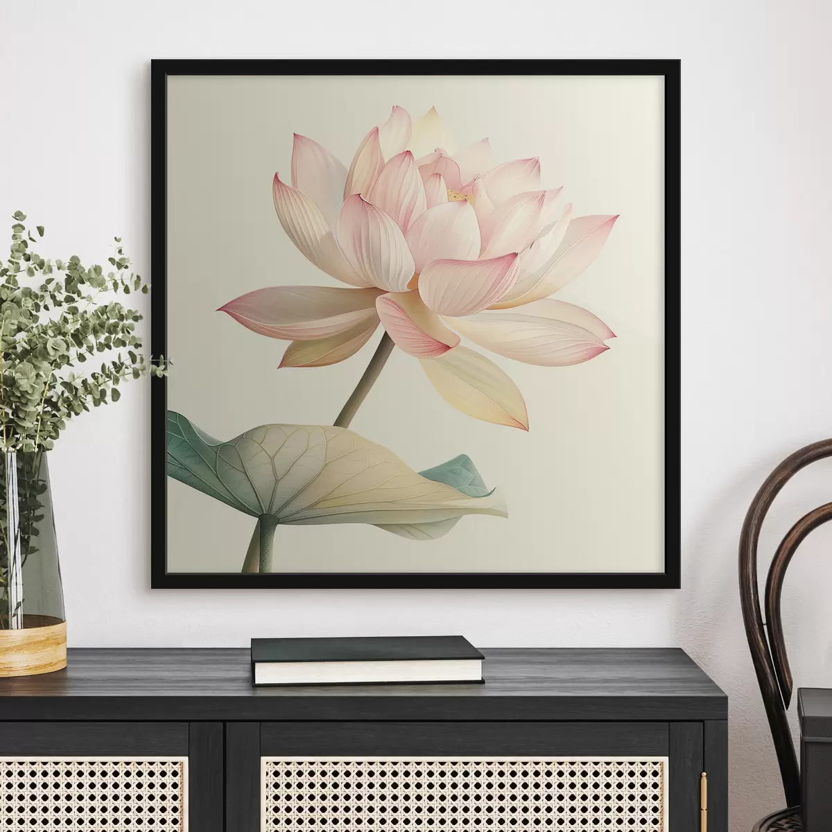 Plakāts Liels lotosa zieds f40771