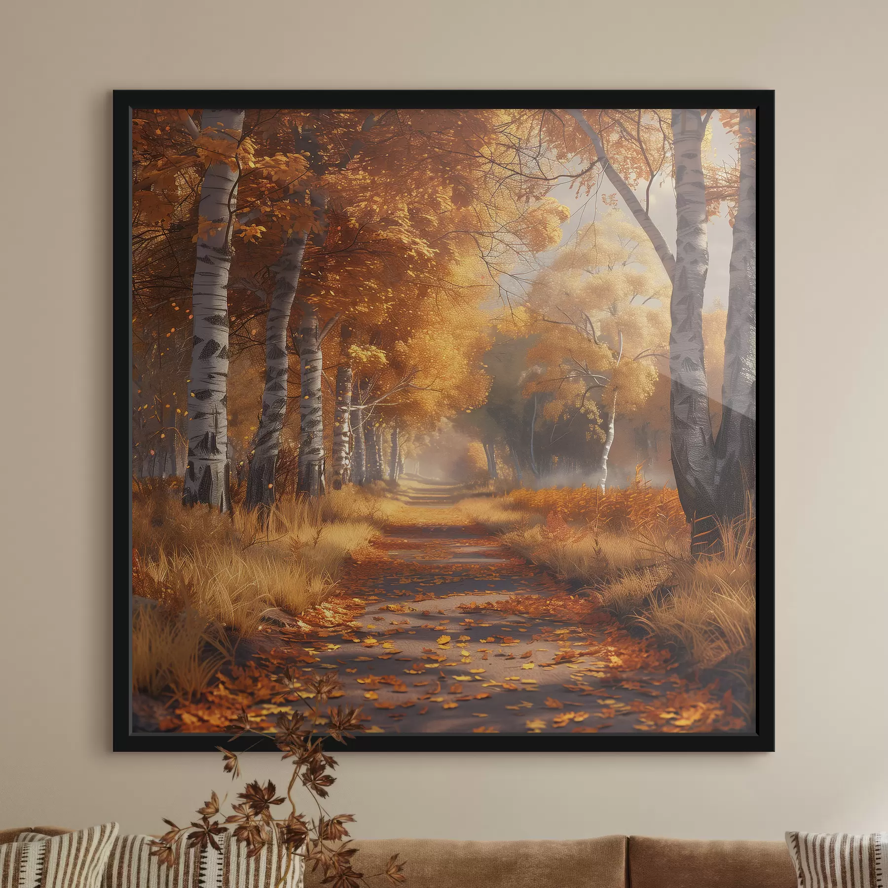 Fototapetes Aleja rudens parkā f40902