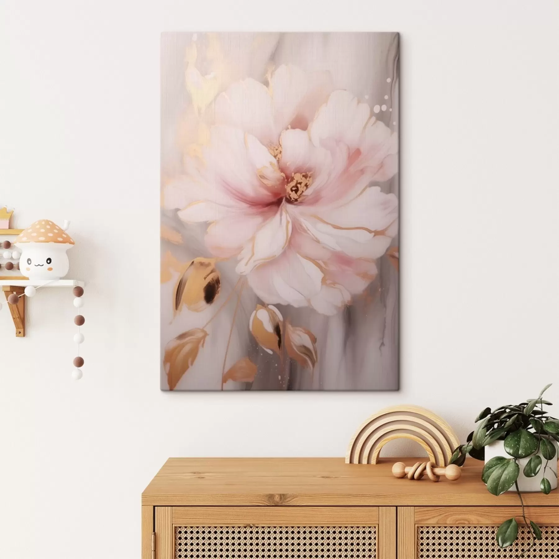 Fototapetes Rozā zieds s41061