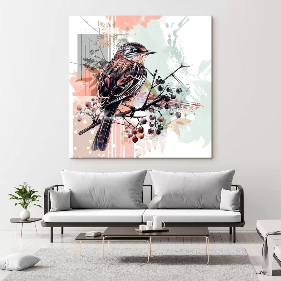 Glezna Putns uz zara s38273