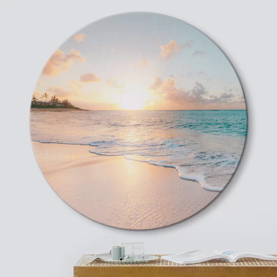 Glezna Saullēkts virs okeāna r28661