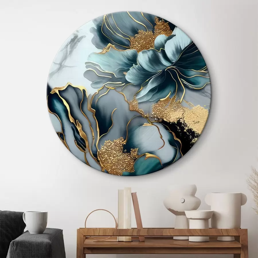 Glezna Zaļš, lazurīns un botānika r35447