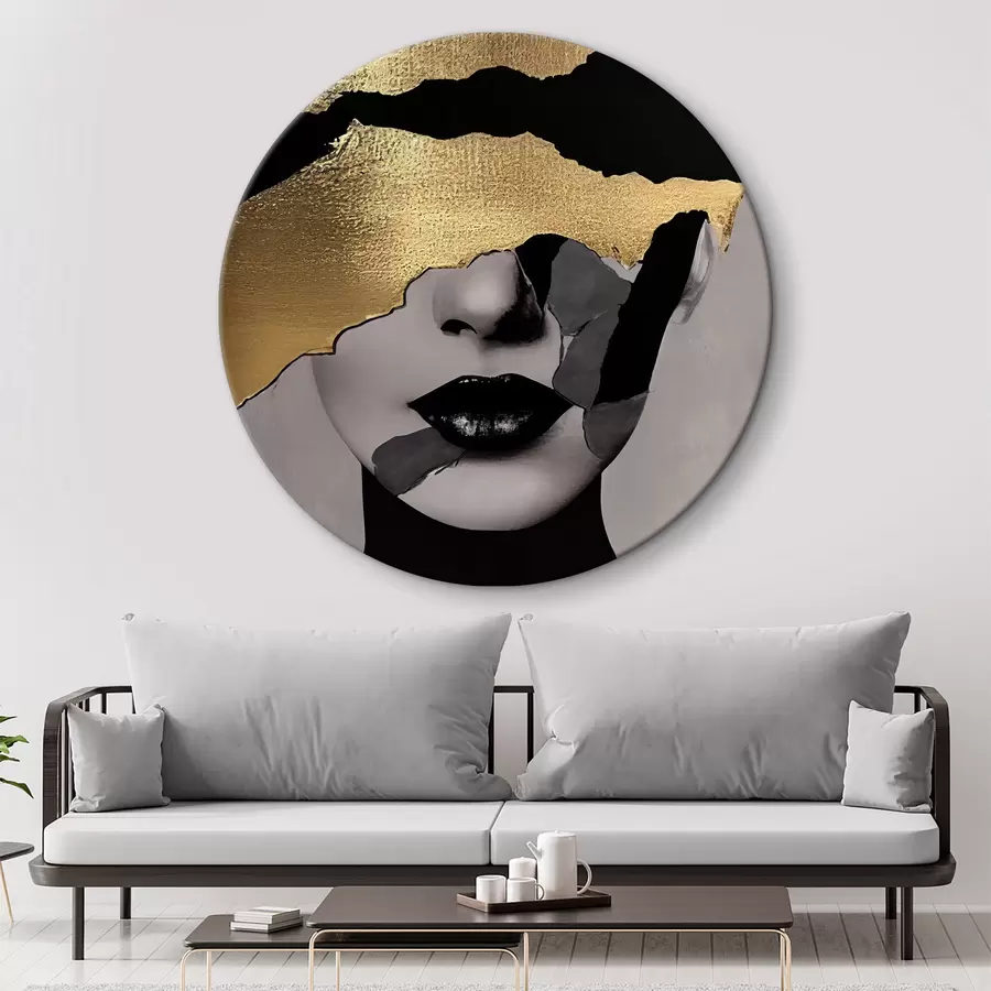 Fototapetes Fragmentēta elegance ar drosmīgiem kontrastiem r35520