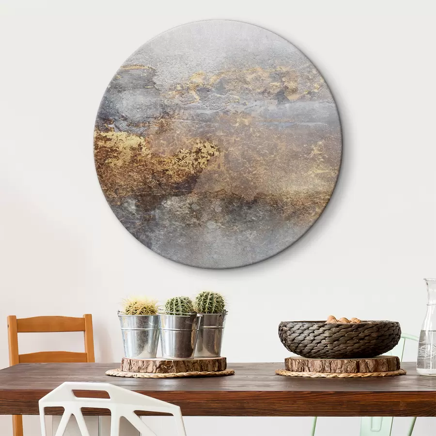 Glezna Vecā pelēkā betona siena  r35845