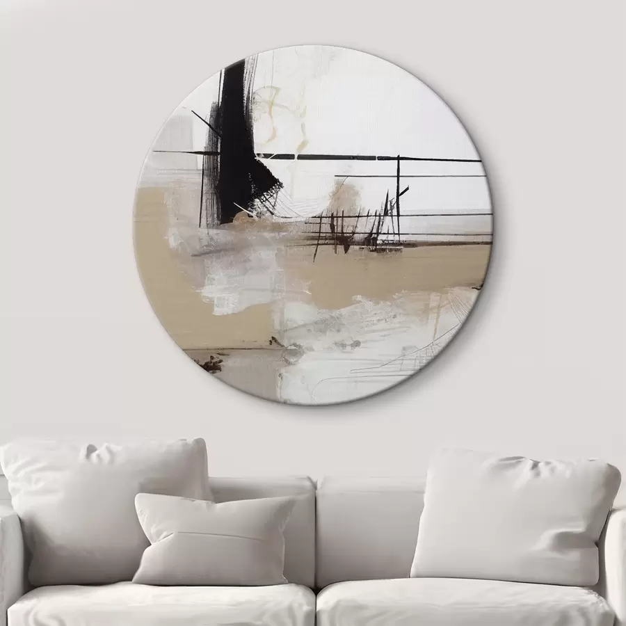 Glezna Abstraktais gaismas attēls, ģeometriska abstrakcija r37067