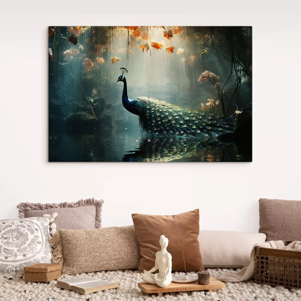 Glezna Krāšņs pāvs s41425