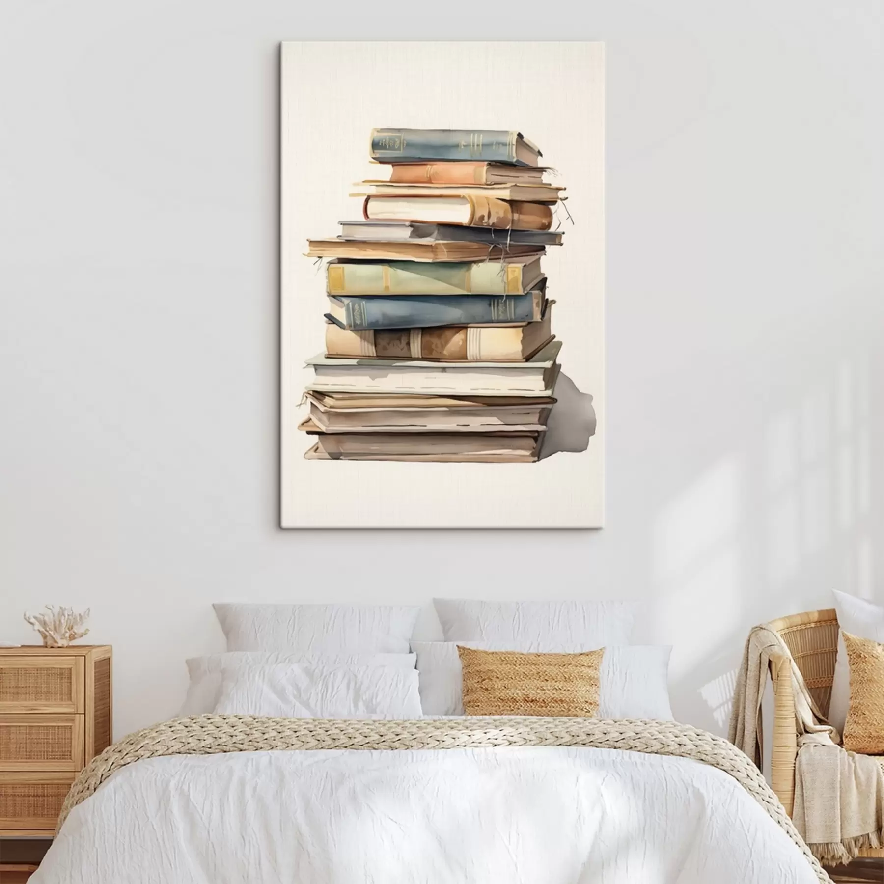 Fototapetes Vecu grāmatu kaudze s41192