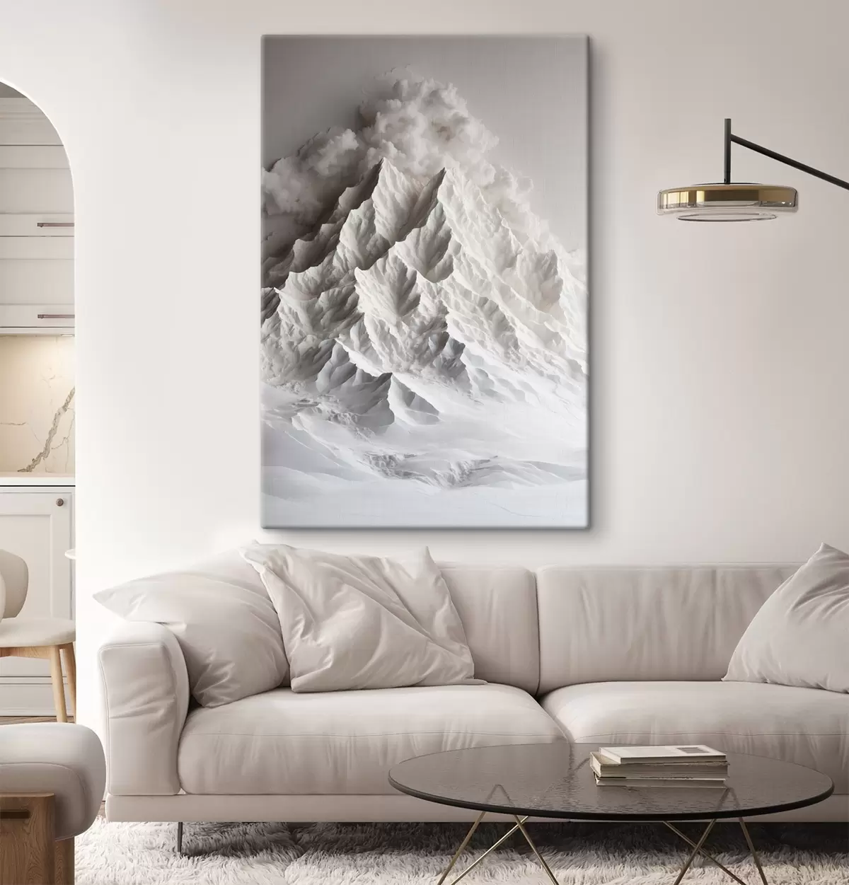 Glezna Sniega kalns s41306