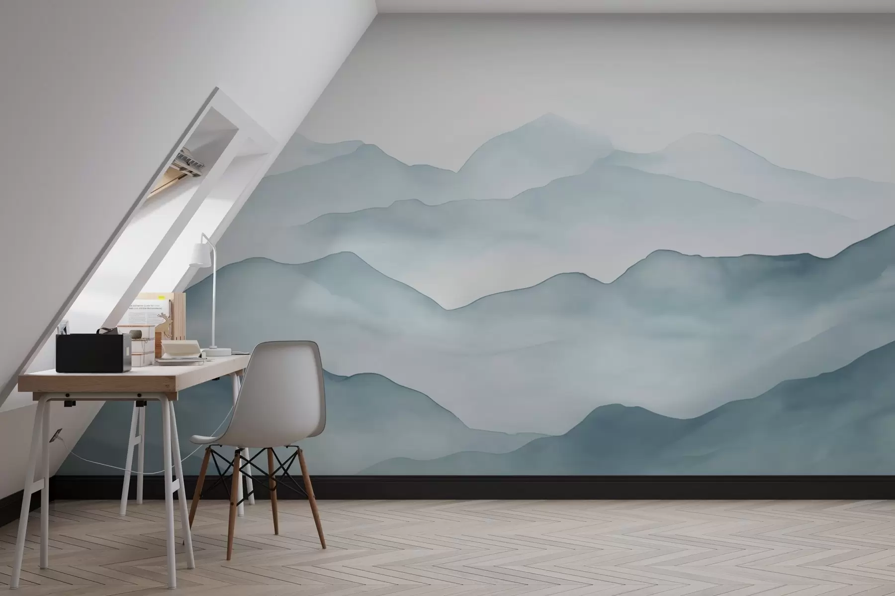 Fototapetes Abstraktie kalni w02078