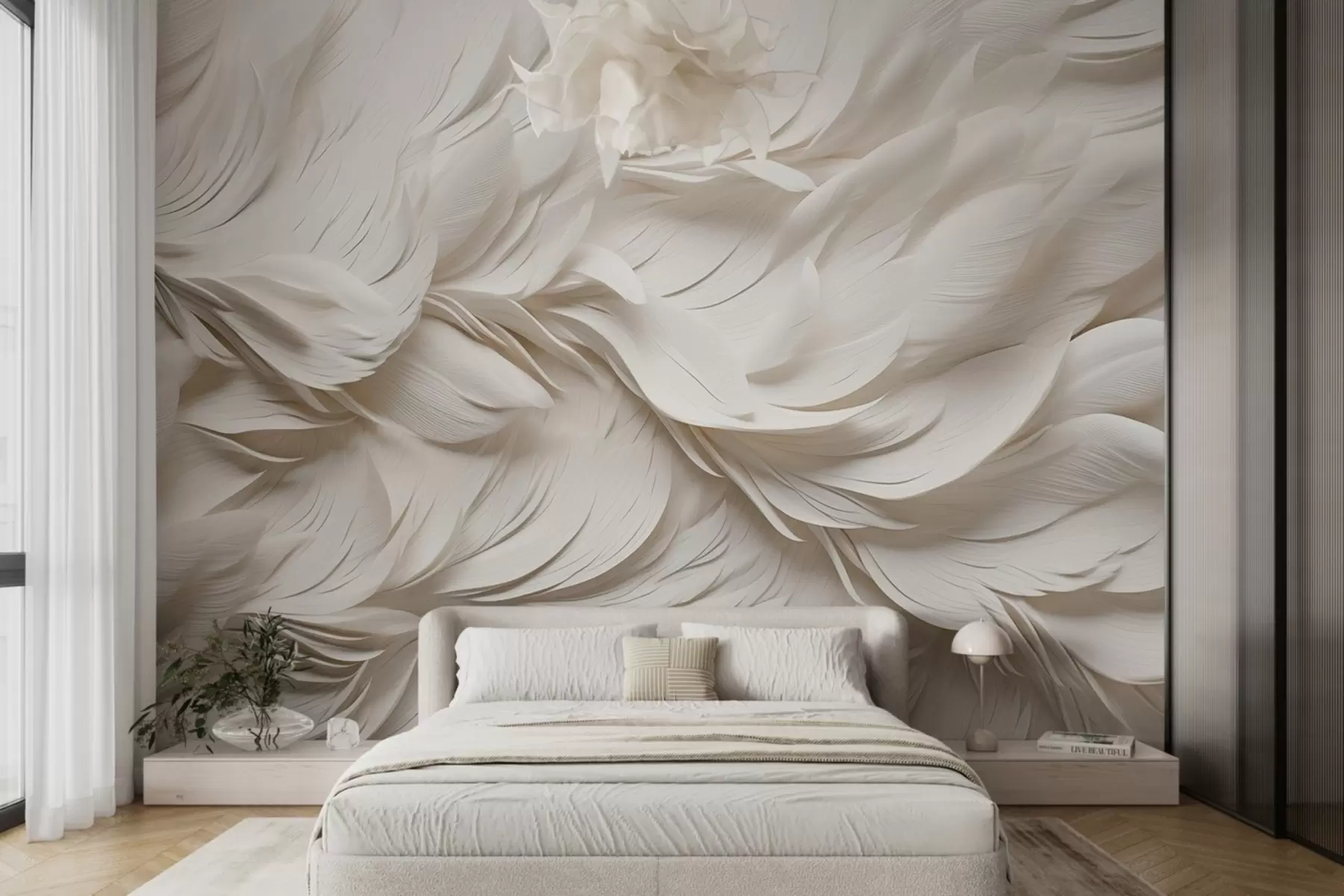 Fototapetes Apjomīgas spalvas w02118